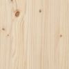 Dog Bed 25.8"x19.9"x11" Solid Wood Pine