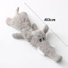 Plush Cartoon Puppy Dog Toy Pet Dog Chew Squeak Toys For Small Dogs Teeth Grinding Pet Products Dog Accessories