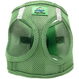 American River Solid Ultra Choke Free Dog Harness (Color: Dark Forest Green, size: XS)